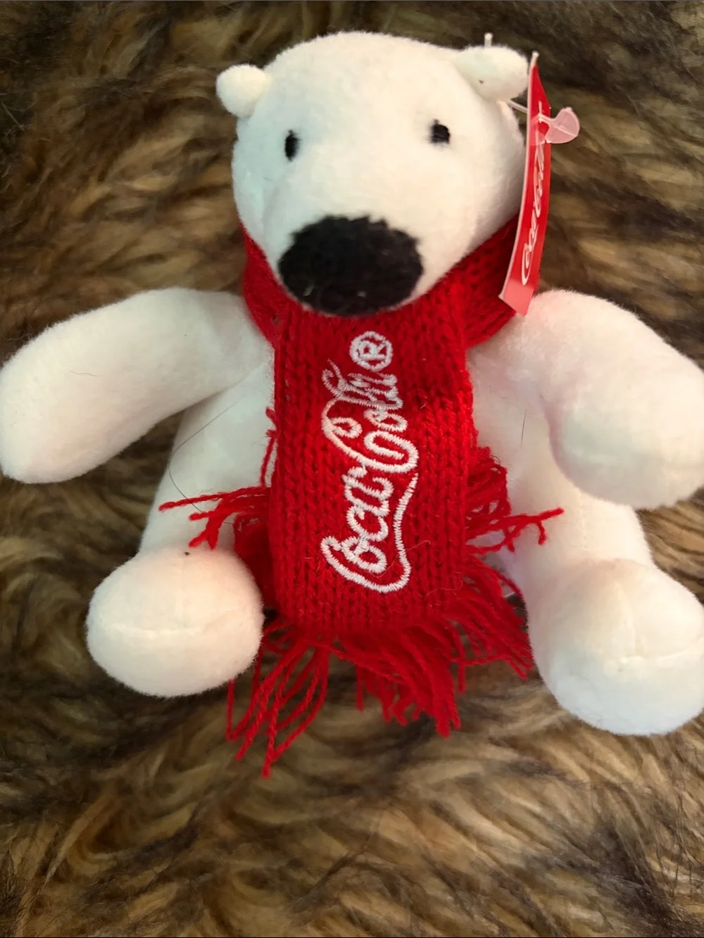 Coca-Cola Polar Bear In Scarf 4